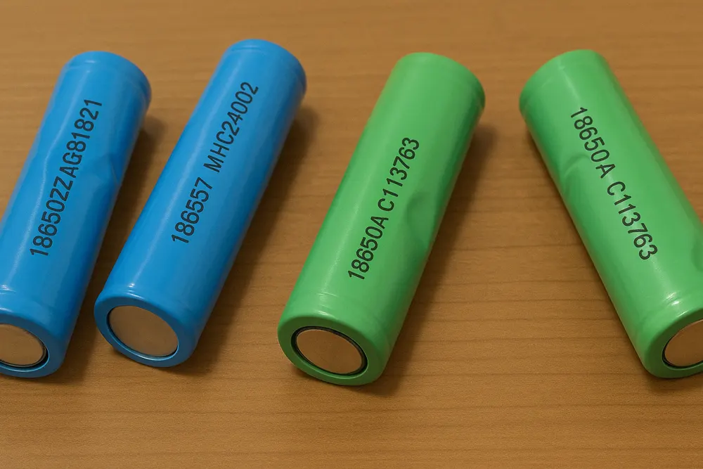 Damaged lithium-ion batteries